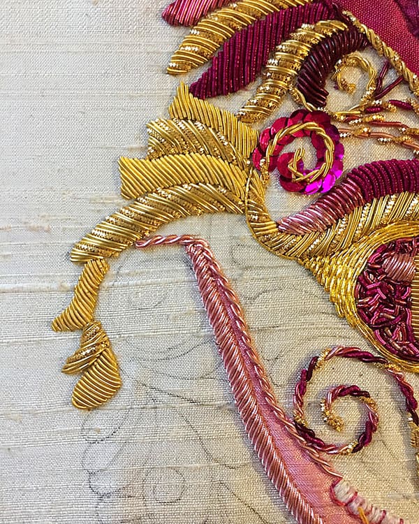 Bespoke cat embroidery 14
