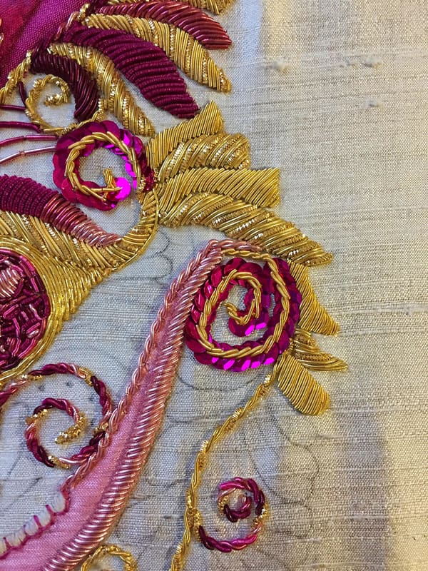 Bespoke cat embroidery 15