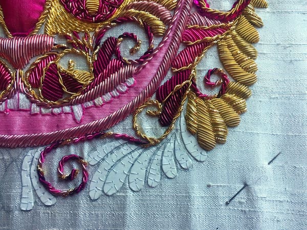 Bespoke cat embroidery 18