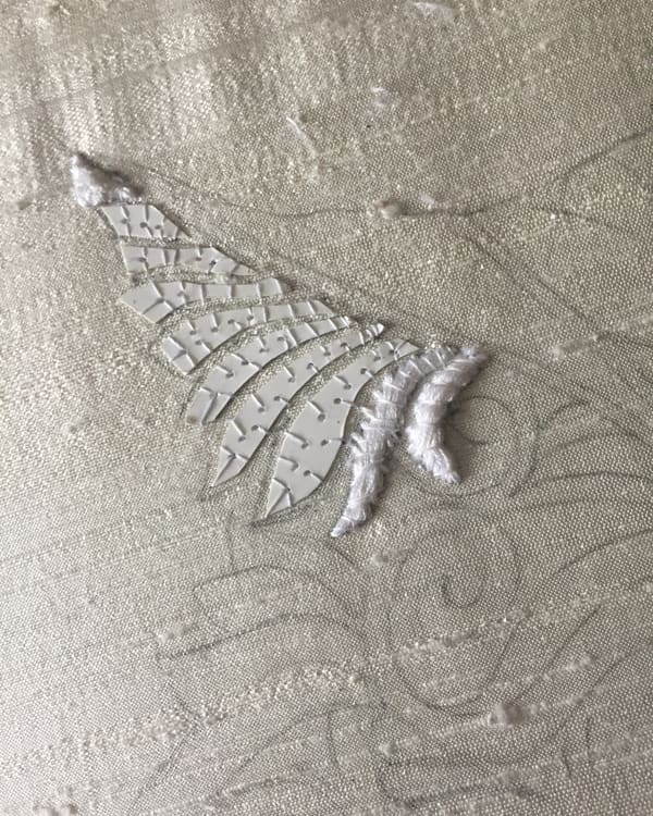 Bespoke cat embroidery 2