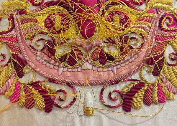 Bespoke cat embroidery 23