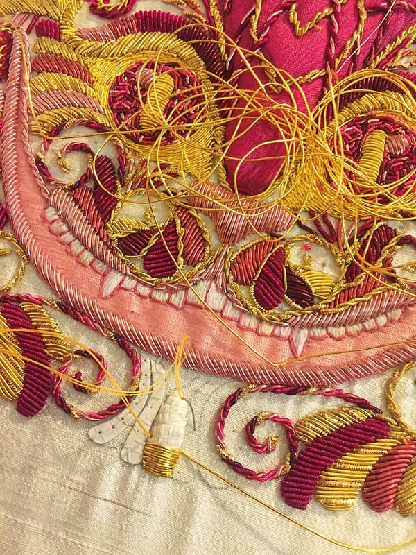 Bespoke cat embroidery 25