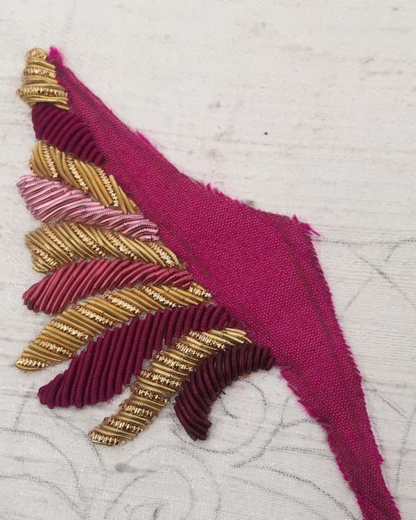 Bespoke cat embroidery 4
