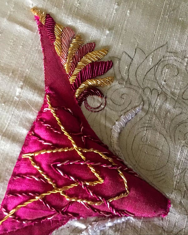 Bespoke cat embroidery 5
