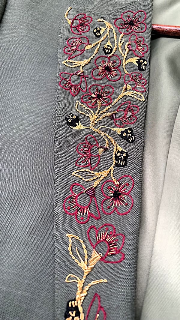 Jacob Embroidered Jacket 48