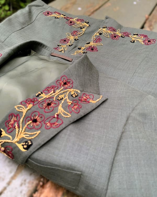 Jacob Embroidered Jacket 62