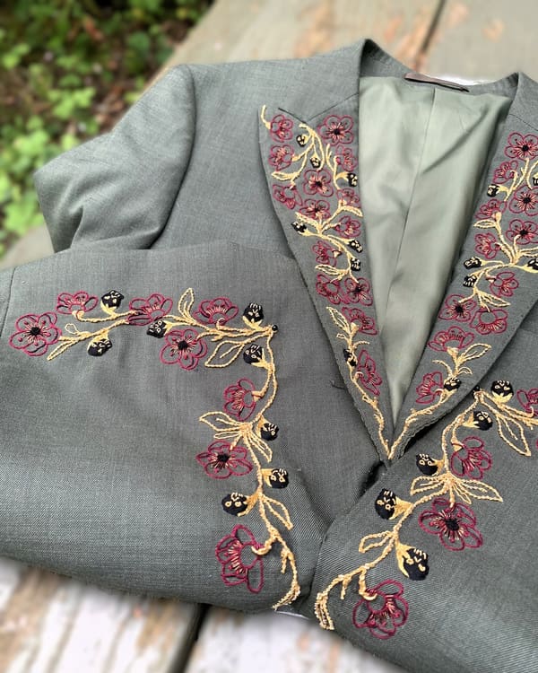 Jacob Embroidered Jacket 63