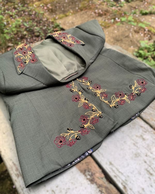 Jacob Embroidered Jacket 65