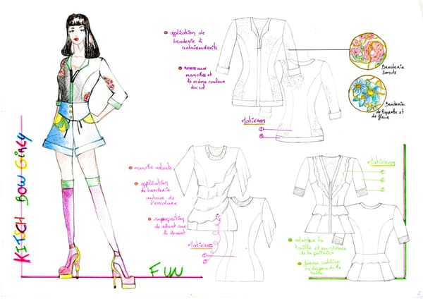 Kitch Bow Girl 5