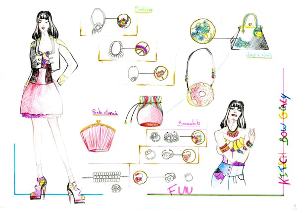 Kitch Bow Girl 7